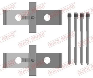 Монтажний компл.,гальм.колодки QUICK BRAKE 109-0136