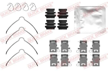 Комплект прижимних планок гальмівного супорту 109-0201 QUICK BRAKE 1090201
