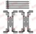 Комплект прижимних планок гальмівного супорту QUICK BRAKE 109-0206 1090206