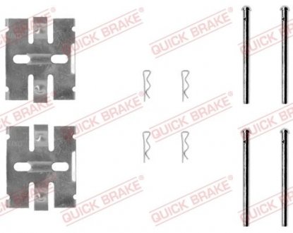 Монтажний набір дискових колодок QUICK BRAKE 1090932