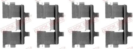 Монтажний набір дискових колодок QUICK BRAKE 1091015 (фото 1)