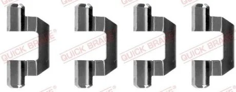 Монтажний набір дискових колодок QUICK BRAKE 1091077