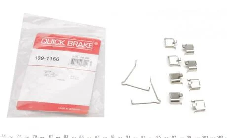 Гальмівні аксесуари QUICK BRAKE 109-1166