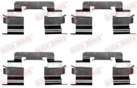 Монтажний компл.,гальм.колодки QUICK BRAKE 109-1216