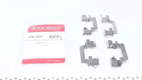 Монтажний компл.,гальм.колодки QUICK BRAKE 109-1231