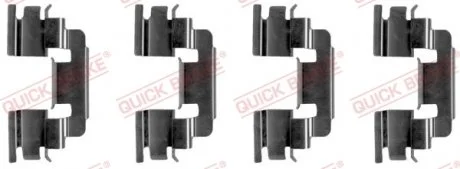 Монтажний компл.,гальм.колодки QUICK BRAKE 109-1249