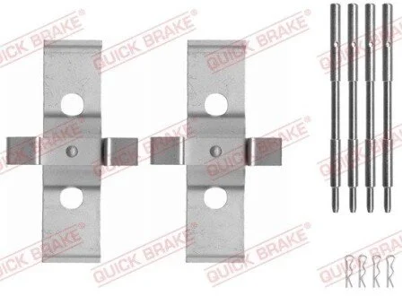 Комплектующие, колодки дискового тормоза QUICK BRAKE 1091637