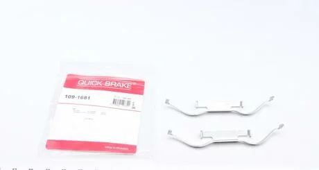 Монтажний компл.,гальм.колодки QUICK BRAKE 109-1681
