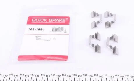 Монтажний компл.,гальм.колодки QUICK BRAKE 109-1684