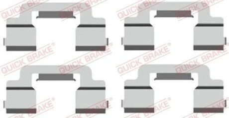 Монтажний набір дискових колодок QUICK BRAKE 1091703