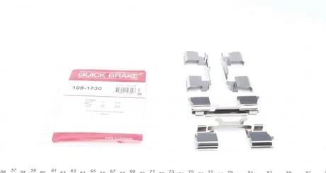 Монтажний компл.,гальм.колодки QUICK BRAKE 109-1730