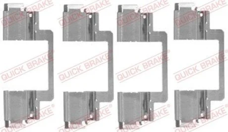 Монтажний набір дискових колодок QUICK BRAKE 1091774