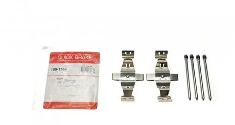 Монтажний компл.,гальм.колодки QUICK BRAKE 109-1786