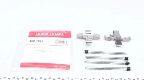 Монтажний компл.,гальм.колодки QUICK BRAKE 109-1809