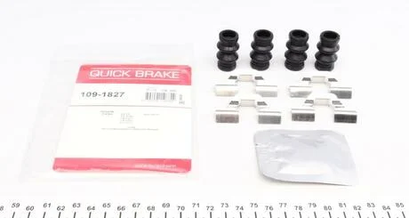 Монтажний компл.,гальм.колодки QUICK BRAKE 109-1827