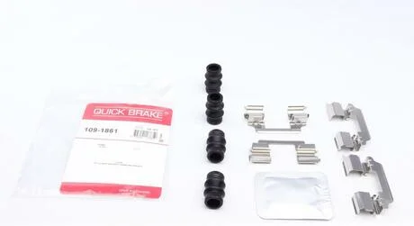Монтажний компл.,гальм.колодки QUICK BRAKE 109-1861
