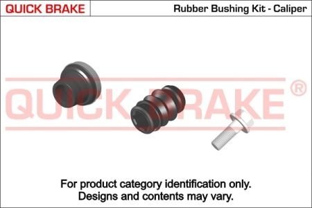 Монтажний набір дискових колодок QUICK BRAKE 1131332