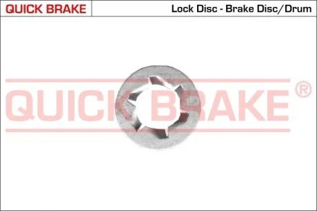 ŒRUBA TARCZY HAM. QUICK BRAKE 11673 (фото 1)