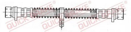 Шланг гальмівний QUICK BRAKE 22920