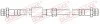 PRZEWOD HAMULC ELAST BRAKE HOSE SZT QUICK BRAKE 22931