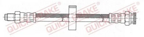 Шланг гальмівний QUICK BRAKE 32108
