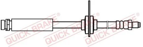 PRZEWOD HAMULC ELAST QUICK BRAKE 32711