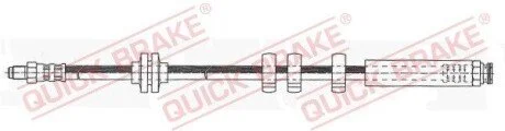 Тормозной шланг QUICK BRAKE 32.978 (фото 1)