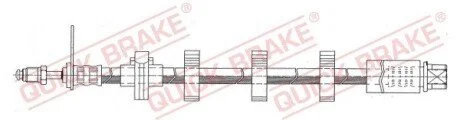 Шланг гальмівний QUICK BRAKE 32984
