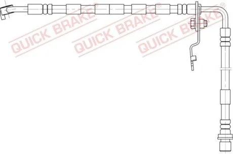PRZEWУD HAM./TYЈ/ QUICK BRAKE 50892