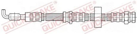 Шланг гальмівний QUICK BRAKE 58978