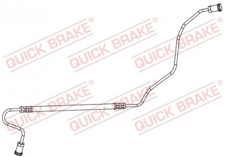 Гальмівний шланг QUICK BRAKE 96.018