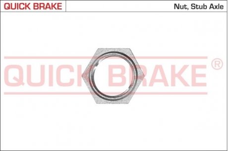 Гайка ступиці колеса QUICK BRAKE 9802 (фото 1)