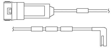 Накінечник гальмівної трубки M 12 x 1 QUICK BRAKE B (фото 1)