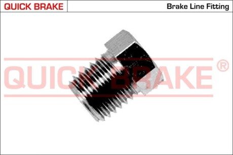 Фітинг гальмівної трубки QUICK BRAKE M (фото 1)