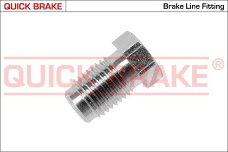 Фітинг гальмівної трубки QUICK BRAKE PG (фото 1)