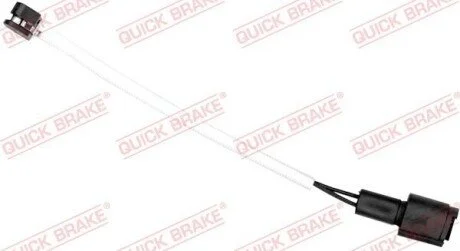 Датчик зносу гальмівних колодок(дискових) QUICK BRAKE WS0102B (фото 1)