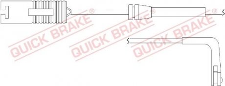 Датчик зносу гальмівних колодок(дискових) QUICK BRAKE WS0164B