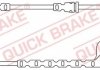 Датчик зносу гальмівних колодок(дискових) QUICK BRAKE WS0271A (фото 1)