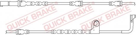 Датчик зносу гальмівних колодок(дискових) QUICK BRAKE WS0271A (фото 1)