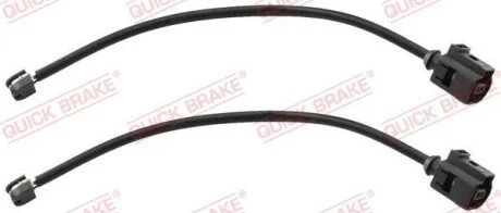 Датчик зносу,гальм.колодки QUICK BRAKE WS0363A (фото 1)