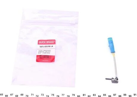 Датчик знесення, гальм. QUICK BRAKE WS0378A (фото 1)