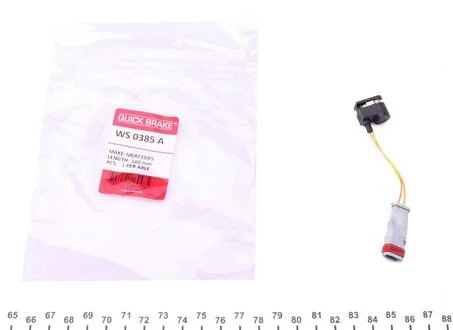 Датчик знесення, гальм. QUICK BRAKE WS0385A (фото 1)