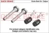 X QUICK BRAKE Клипса крепления тормозной трубки (3/16\'\'- 5mm) защелка под 6mm