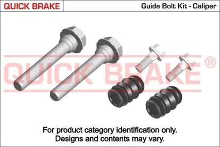 Кліпса кріплення гальмівних трубок QUICK BRAKE X (фото 1)