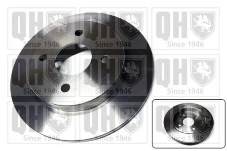 Гальмiвнi диски QUINTON HAZELL BDC3583