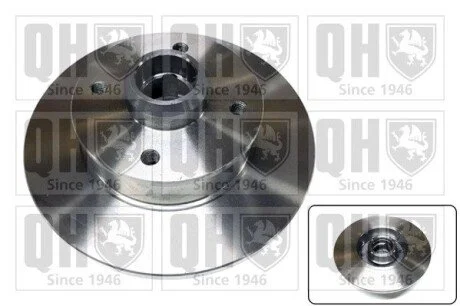 Гальмiвнi диски QUINTON HAZELL BDC3712