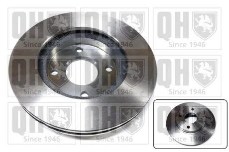Гальмiвнi диски QUINTON HAZELL BDC3909
