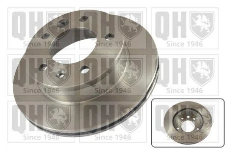 Гальмiвнi диски переднi QUINTON HAZELL BDC4544