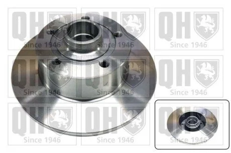 Гальмiвнi диски QUINTON HAZELL BDC4552