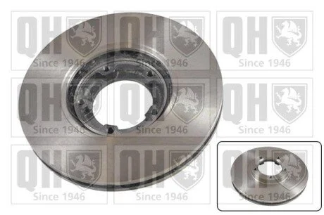 Гальмiвнi диски QUINTON HAZELL BDC4583